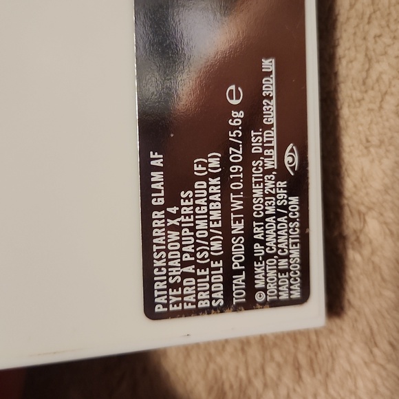 Mac x patrick star glam af palette - Picture 2 of 3